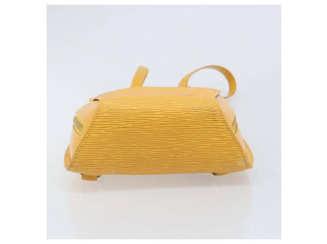 LOUIS VUITTON Zaino Epi Mabillon Giallo M52239 LV Auth AMZ512 - vista 5