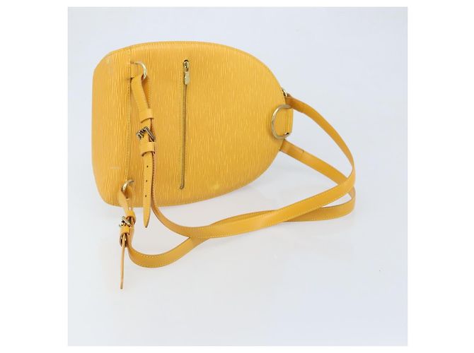 LOUIS VUITTON Zaino Epi Mabillon Giallo M52239 LV Auth AMZ512 - vista 8