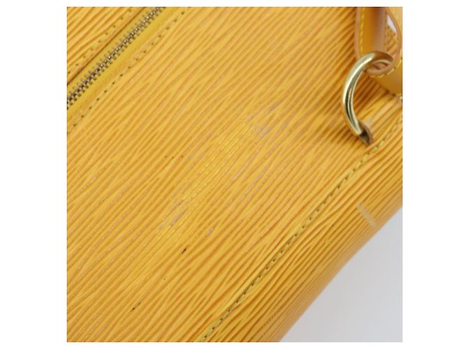 LOUIS VUITTON Zaino Epi Mabillon Giallo M52239 LV Auth AMZ512 - vista 9
