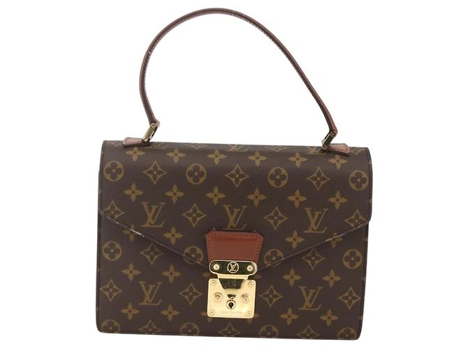 LOUIS VUITTON Borsa a Mano Monogram Concorde M51190 Auth LV ka3485 Monogramma - vista 13