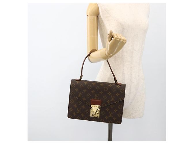 LOUIS VUITTON Borsa a Mano Monogram Concorde M51190 Auth LV ka3485 Monogramma - vista 26