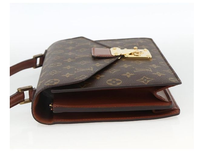 LOUIS VUITTON Borsa a Mano Monogram Concorde M51190 Auth LV ka3485 Monogramma - vista 3