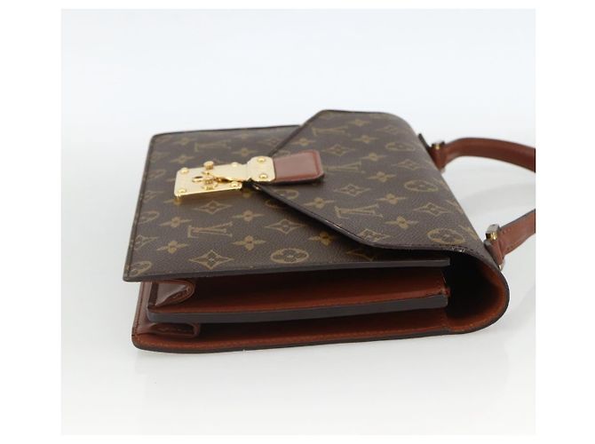 LOUIS VUITTON Borsa a Mano Monogram Concorde M51190 Auth LV ka3485 Monogramma - vista 4