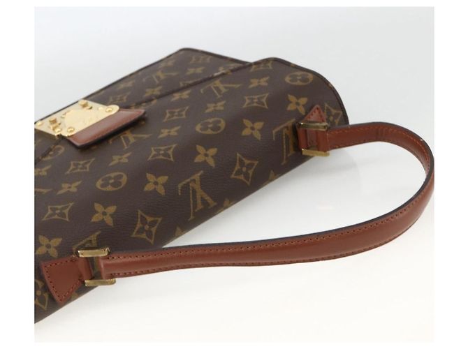 LOUIS VUITTON Borsa a Mano Monogram Concorde M51190 Auth LV ka3485 Monogramma - vista 7