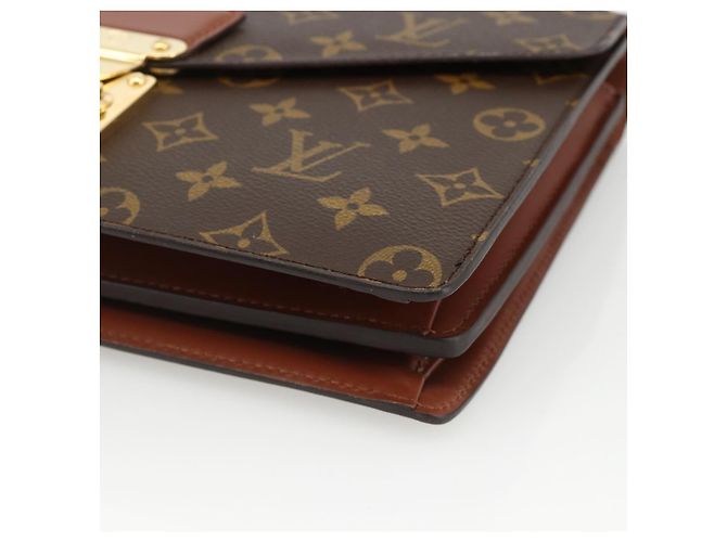 LOUIS VUITTON Borsa a Mano Monogram Concorde M51190 Auth LV ka3485 Monogramma - vista 8