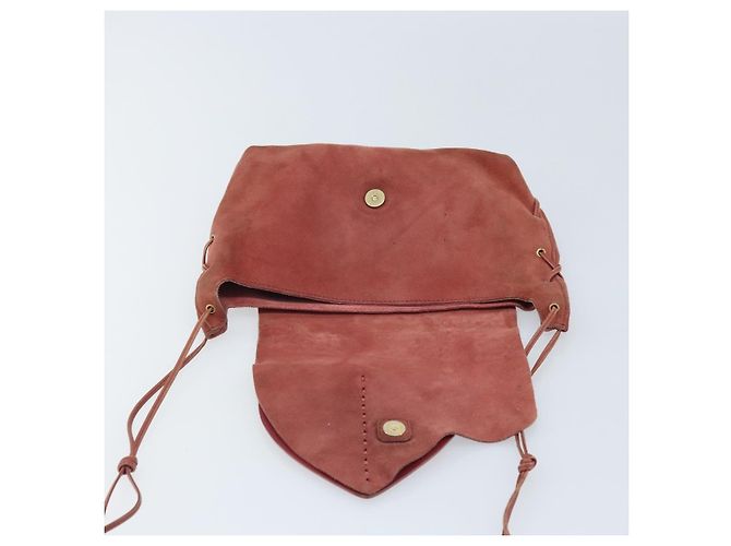 Borsa a Spalla GUCCI Camoscio Rosa Oro 95107 Auth YKZ626 D'oro - vista 15
