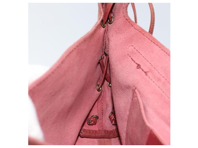 Borsa a Spalla GUCCI Camoscio Rosa Oro 95107 Auth YKZ626 D'oro - vista 19