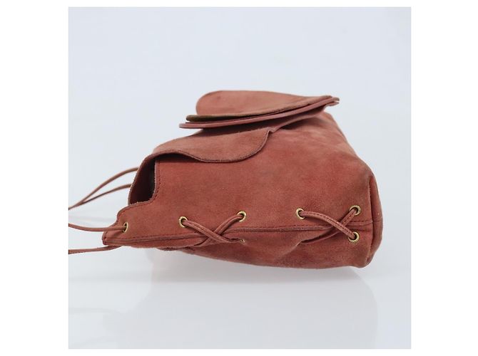 Borsa a Spalla GUCCI Camoscio Rosa Oro 95107 Auth YKZ626 D'oro - vista 5