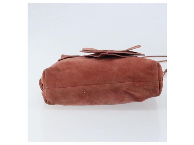 Borsa a Spalla GUCCI Camoscio Rosa Oro 95107 Auth YKZ626 D'oro - vista 9