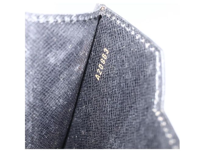 LOUIS VUITTON Borsa a Mano Epi Concorde Nera M52132 LV Auth ka3570 Nero - vista 12