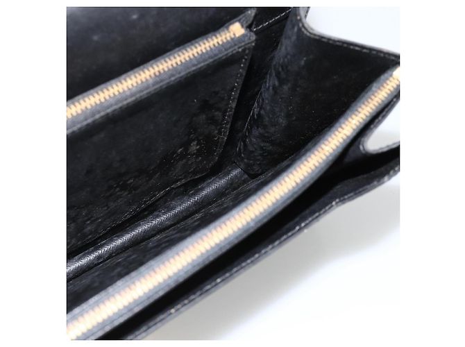 LOUIS VUITTON Borsa a Mano Epi Concorde Nera M52132 LV Auth ka3570 Nero - vista 19