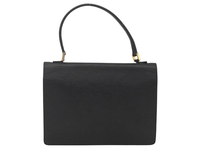 LOUIS VUITTON Borsa a Mano Epi Concorde Nera M52132 LV Auth ka3570 Nero - vista 2