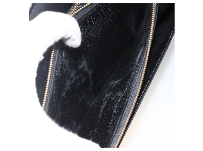LOUIS VUITTON Borsa a Mano Epi Concorde Nera M52132 LV Auth ka3570 Nero - vista 23