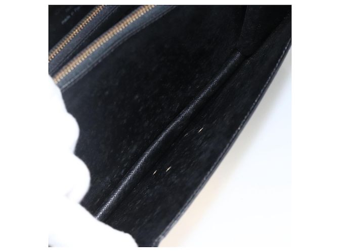 LOUIS VUITTON Borsa a Mano Epi Concorde Nera M52132 LV Auth ka3570 Nero - vista 24