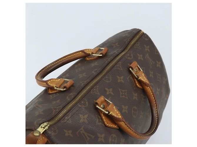LOUIS VUITTON Bolso de Mano Monogram Speedy 35 M41524 LV Auth BAZ541 Monograma - vista 6