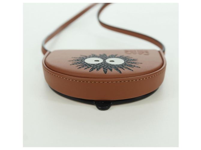 LOEWE Ghibli Il Mio Vicino Totoro Mini Pochette Soot Sprites Auth SW2290SM Marrone - vista 5