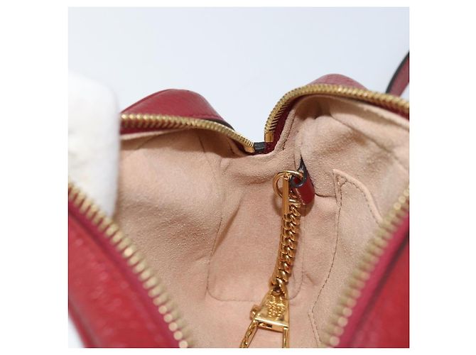 Gucci Borsa Doraemon Micro GG Supreme in PVC beige e oro 647784 Auth ka3475SAM D'oro - vista 19