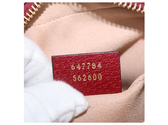 Borsa PVC Beige GUCCI Micro GG Supreme Doraemon x Fujiko-Pro 647784 Auth 167167SM D'oro - vista 24