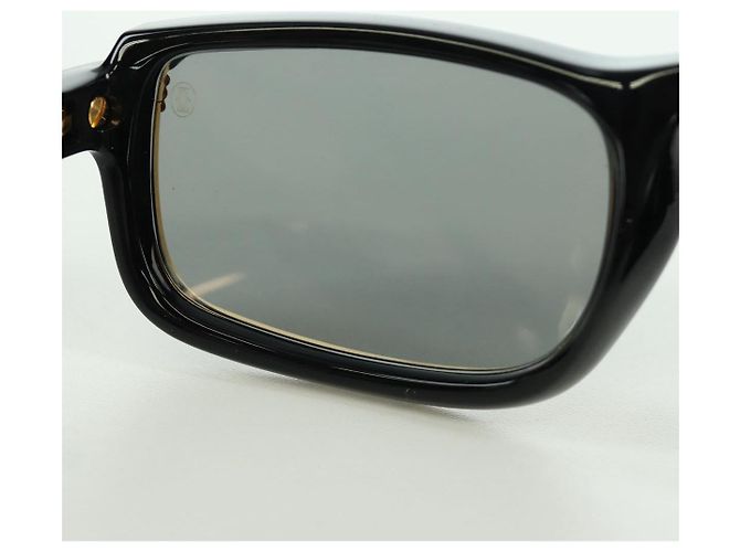 Occhiali da sole CARTIER Vertigo in plastica Neri Auth am11189SM Nero - vista 18