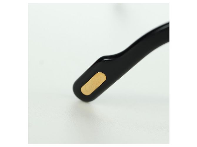 Occhiali da sole CARTIER Vertigo in plastica Neri Auth am11189SM Nero - vista 6