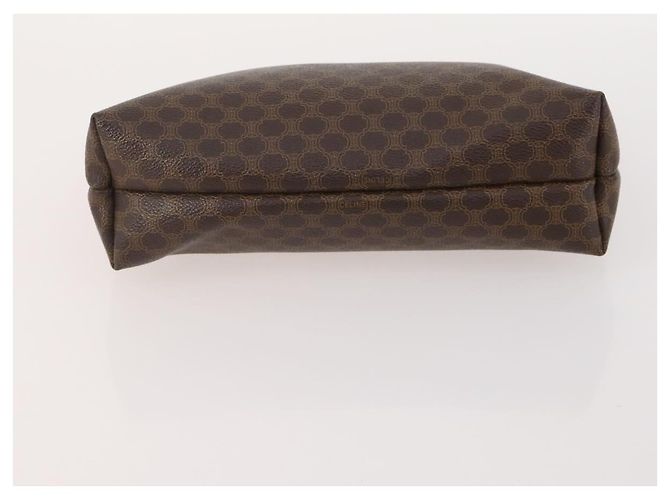 Céline Clutch in tela Macadam CELINE in pelle PVC 5 pezzi marrone navy beige Auth YKZ425 Blu navy - vista 21