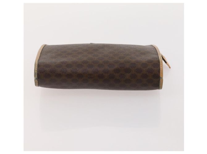 Céline Clutch in tela Macadam CELINE in pelle PVC 5 pezzi marrone navy beige Auth YKZ425 Blu navy - vista 26
