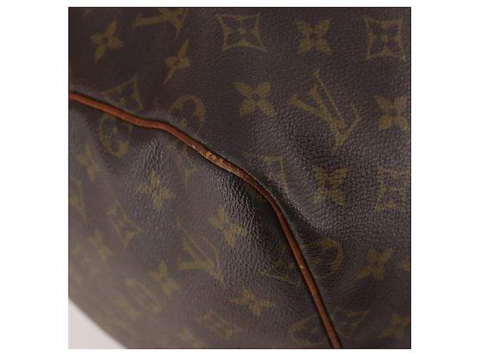 LOUIS VUITTON Borsa Boston Monogram Keepall 55 M41424 LV Auth BA11712 Monogramma - vista 15