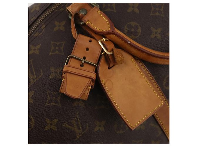 LOUIS VUITTON Borsa Boston Monogram Keepall 55 M41424 LV Auth BA11712 Monogramma - vista 19