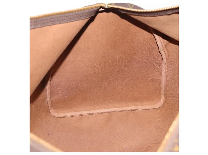 LOUIS VUITTON Borsa Boston Monogram Keepall 55 M41424 LV Auth BA11712 Monogramma - vista 21