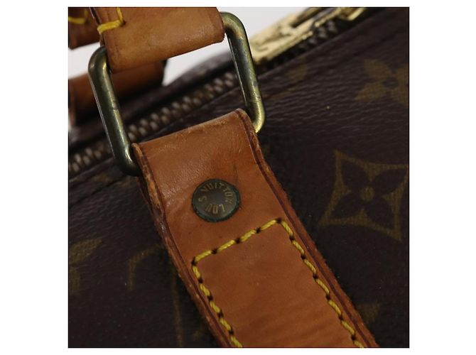 LOUIS VUITTON Borsa Boston Monogram Keepall 55 M41424 LV Auth BA11712 Monogramma - vista 9