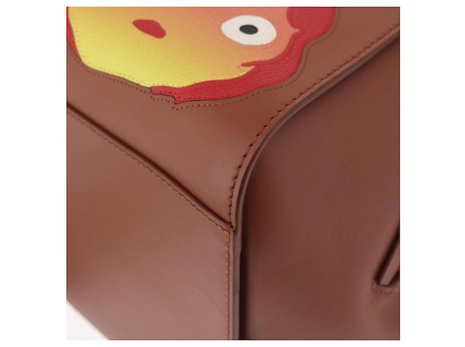Hammock LOEWE - Ghibli Calcifer Castello Errante Amaca in Pelle 2way Auth 167155SM Marrone D'oro - vista 16