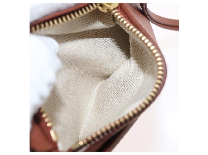 Hammock LOEWE - Ghibli Calcifer Castello Errante Amaca in Pelle 2way Auth 167155SM Marrone D'oro - vista 26