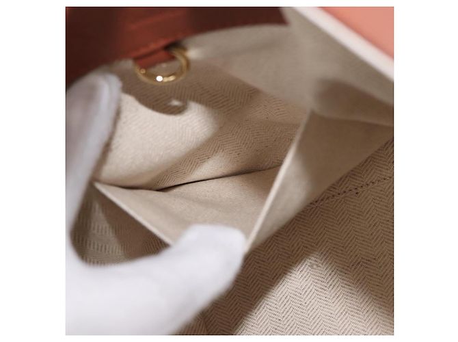Hammock LOEWE - Ghibli Calcifer Castello Errante Amaca in Pelle 2way Auth 167155SM Marrone D'oro - vista 27