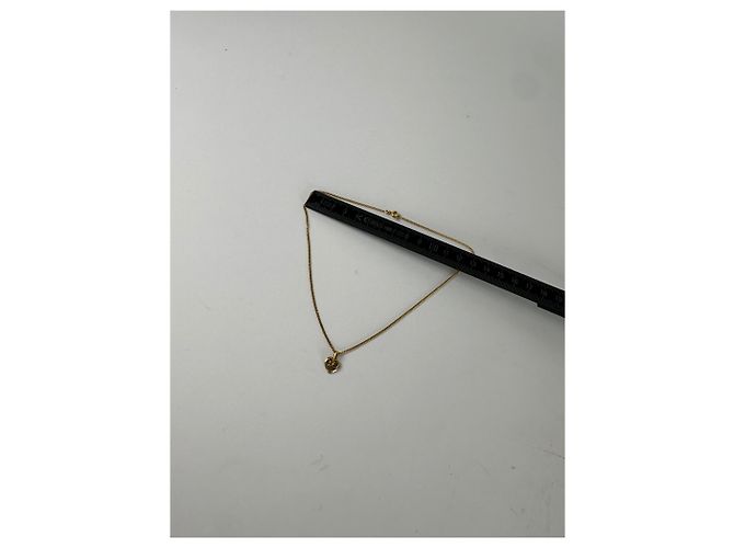 Collana Vintage Courreges Placcata Oro Oro Bianco D'oro - vista 10