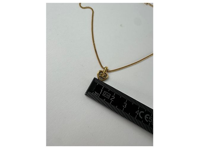 Collana Vintage Courreges Placcata Oro Oro Bianco D'oro - vista 12