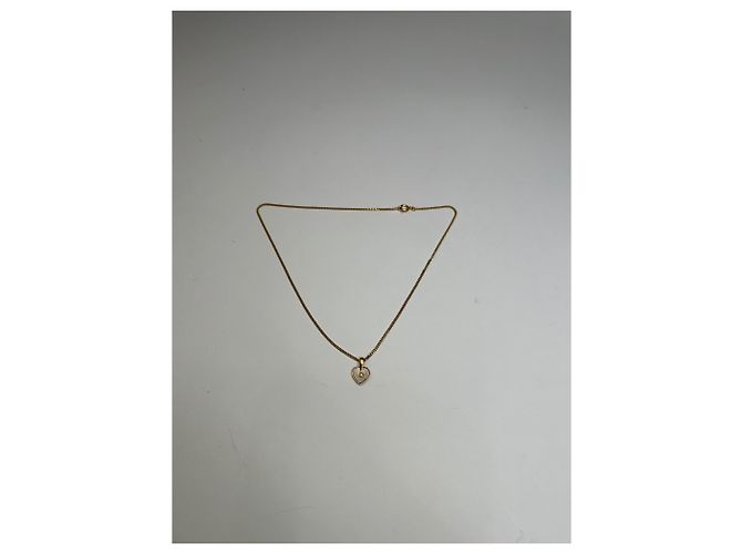 Collana Vintage Courreges Placcata Oro Oro Bianco D'oro - vista 14