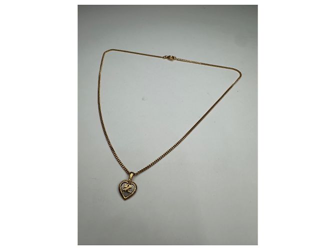 Collana Vintage Courreges Placcata Oro Oro Bianco D'oro - vista 4