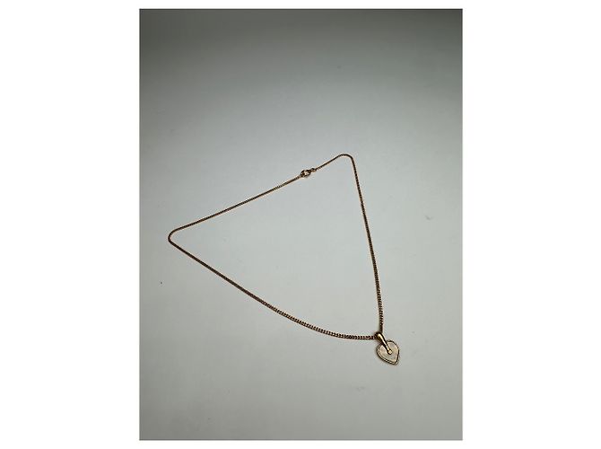 Collana Vintage Courreges Placcata Oro Oro Bianco D'oro - vista 6
