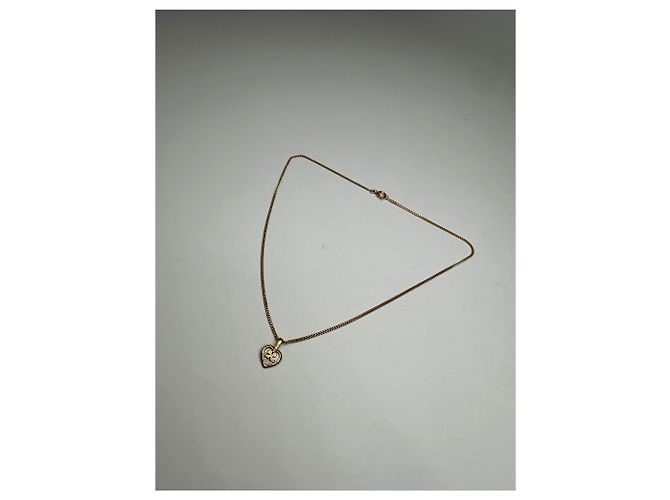 Collana Vintage Courreges Placcata Oro Oro Bianco D'oro - vista 9