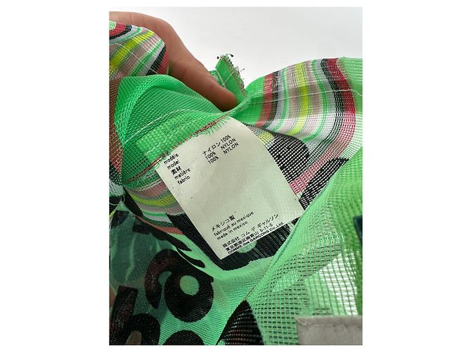 Comme Des Garcons Vintage Comme Des Garçons Polyester Tragetasche grün schwarz - Ansicht 5