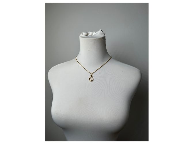 Courreges Collana Vintage Placcata Oro Courrèges D'oro - vista 10