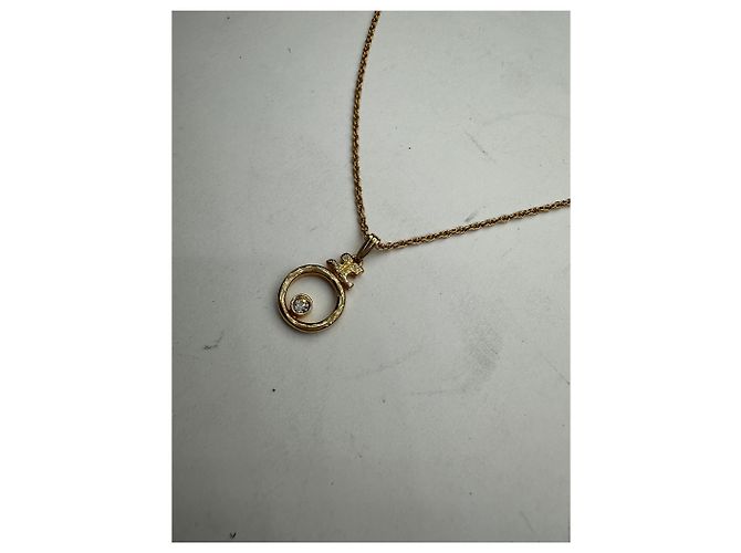 Courreges Collana Vintage Placcata Oro Courrèges D'oro - vista 5