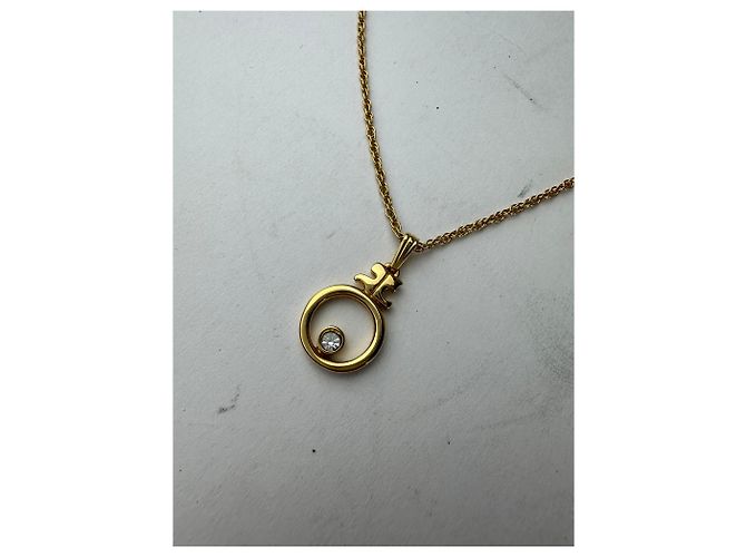 Courreges Collana Vintage Placcata Oro Courrèges D'oro - vista 7