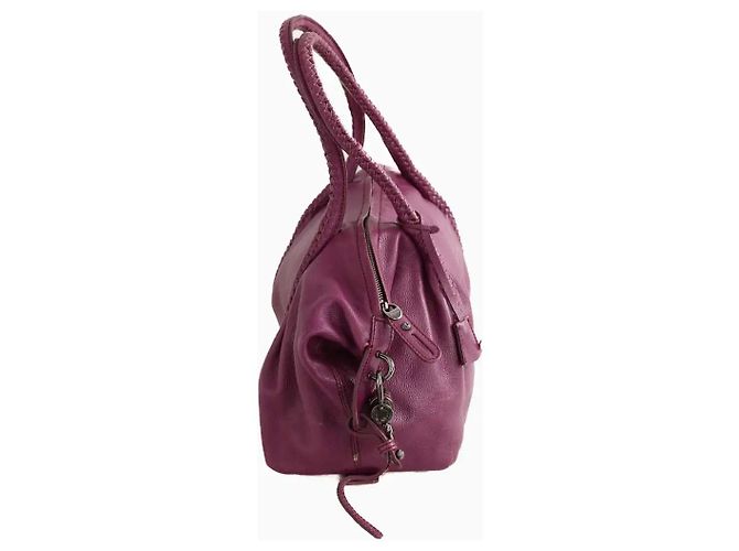 Salvatore Ferragamo Borsa Tote Viola Porpora - vista 3