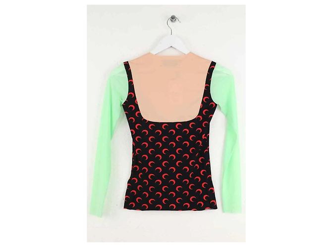 Marine Serre Top multicolore - vista 3