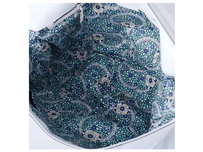 Borsa Messenger Romy in Pelle Gucci Bianco - vista 10