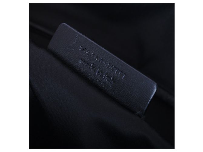 Borsa Muse in pelle verniciata nera Yves Saint Laurent Nero - vista 13
