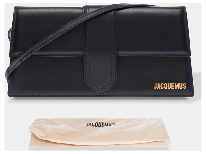 Borsa JACQUEMUS Le Bambino in Pelle Nera - 103415 Nero - vista 2