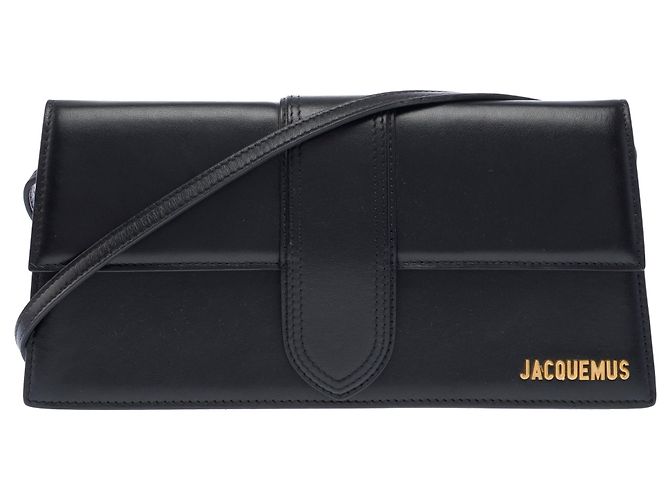 Borsa JACQUEMUS Le Bambino in Pelle Nera - 103415 Nero - vista 3