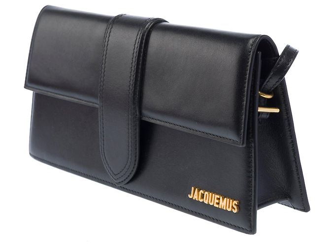 Borsa JACQUEMUS Le Bambino in Pelle Nera - 103415 Nero - vista 5